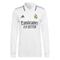 Adidas Real Madrid Home Long Sleeve Soccer Jersey 2022/23