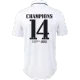Authentic Jersey CHAMPIONS #14 Real Madrid Home Soccer Jersey 2022/23 - soccerdeal