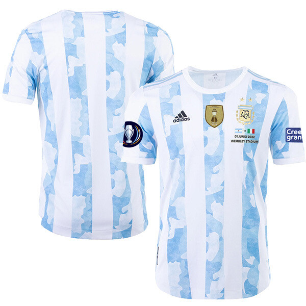 adidas Argentina Home Authentic Jersey 20-21 'Argentinian Blue White' -  KICKS CREW