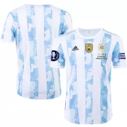 Authentic Adidas Argentina Finalissima Home Soccer Jersey 2021 - soccerdealshop