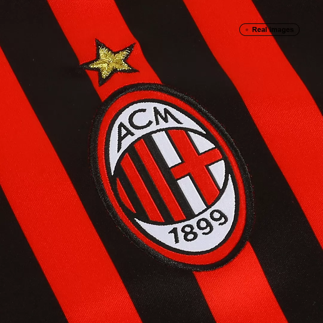 Retro 11/12 AC Milan home Soccer Jersey - Kitsociety