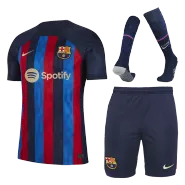 Nike Barcelona Home Soccer Jersey Kit(Jersey+Shorts+Socks) 2022/23 - soccerdealshop