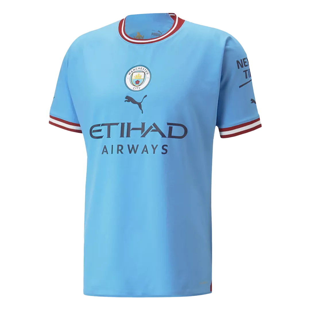 Authentic Puma Manchester City Home Soccer Jersey 2022/23