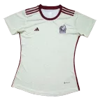 Women's Replica Adidas Mexico Away Soccer Jersey 2022 - soccerdealshop