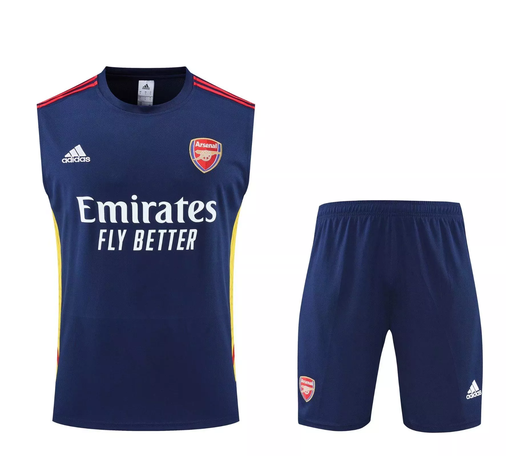 Thorns kirurg Tempel Adidas Arsenal Sleeveless Training Kit (Top+Shorts) 2022/23