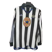Retro 1999/00 Newcastle Home Long Sleeve Soccer Jersey - soccerdealshop