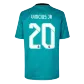 VINICIUS JR #20 Real Madrid Third Away Soccer Jersey 2021/22 - soccerdealshop