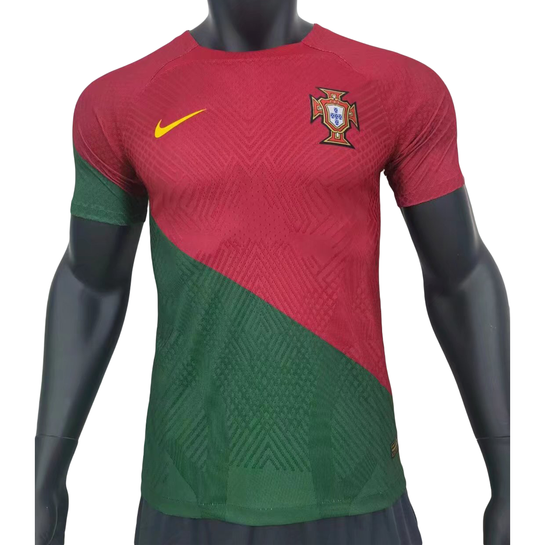 Authentic Nike Portugal Home Soccer Jersey 2022