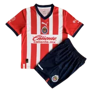 Kid's Puma Chivas Home Soccer Jersey Kit(Jersey+Shorts) 2022/23 - soccerdealshop