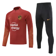 Nike Atletico Madrid Zipper Sweatshirt Kit(Top+Pants) 2022/23 - soccerdealshop