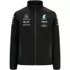 Men's Mercedes AMG Petronas F1 Racing Team Softshell Jacket- Black 2021 - Soccerdeal