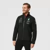 Men's Mercedes AMG Petronas F1 Racing Team Softshell Jacket- Black 2021 - Soccerdeal