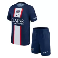 PSG Home Soccer Jersey Kit(Jersey+Shorts) 2022/23 - soccerdeal