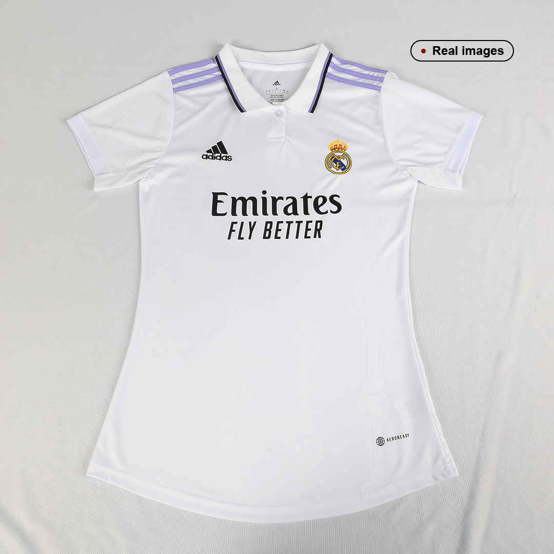 Women's Real Madrid Home Soccer Jersey 2022/23 - soccerdeal