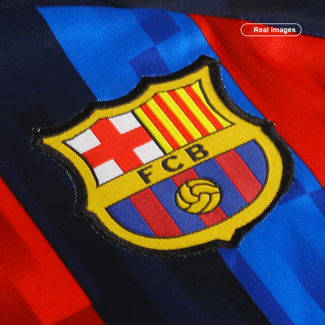 Kid's Nike Barcelona Home Soccer Jersey Kit(Jersey+Shorts) 2022/23
