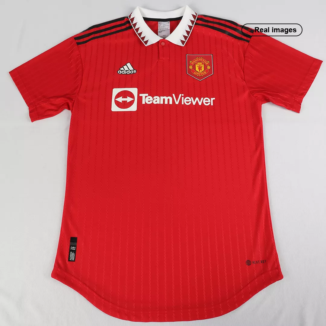 Authentic Adidas Manchester United Home Soccer Jersey 2022/23 - soccerdealshop