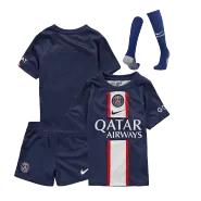 Kid's Nike PSG Home Soccer Jersey Kit(Jersey+Shorts+Socks) 2022/23 - soccerdealshop