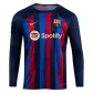 Nike Barcelona Home Long Sleeve Soccer Jersey 2022/23 - soccerdealshop