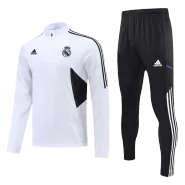Adidas Real Madrid Zipper Sweatshirt Kit(Top+Pants) 2022/23 - soccerdealshop