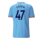 FODEN #47 Manchester City Home Soccer Jersey 2022/23 - soccerdeal
