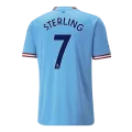 Replica Puma STERLING #7 Manchester City Home Soccer Jersey 2022/23 - soccerdealshop