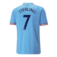 STERLING #7 Manchester City Home Soccer Jersey 2022/23 - soccerdeal