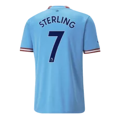 STERLING #7 Manchester City Home Soccer Jersey 2022/23 - soccerdeal