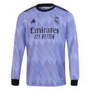 Adidas Real Madrid Away Long Sleeve Soccer Jersey 2022/23 - soccerdealshop