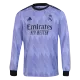 BENZEMA #9 Real Madrid Away Long Sleeve Soccer Jersey 2022/23 - Soccerdeal