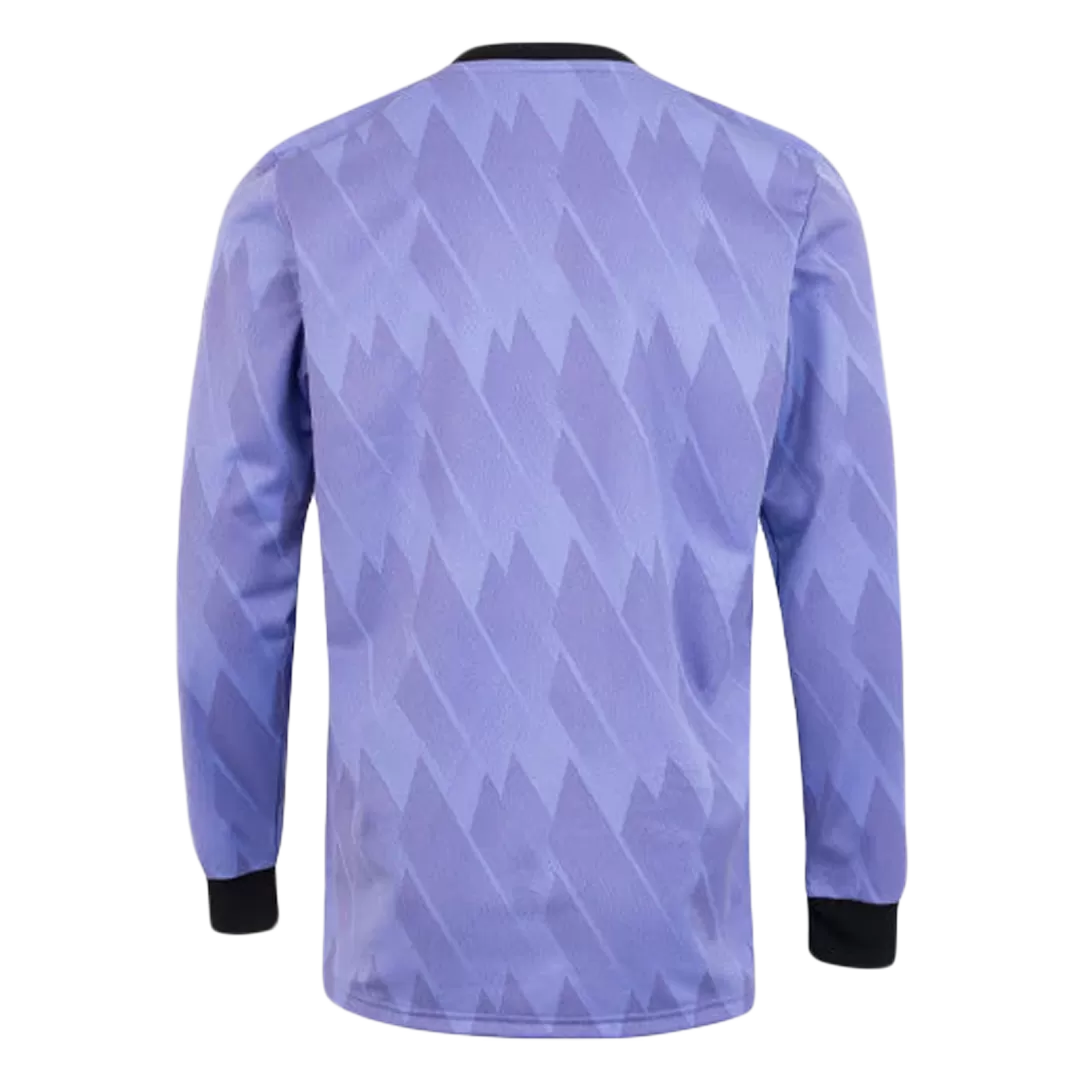 Adidas Real Madrid Away Shirt 2022-2023 Long Sleeve