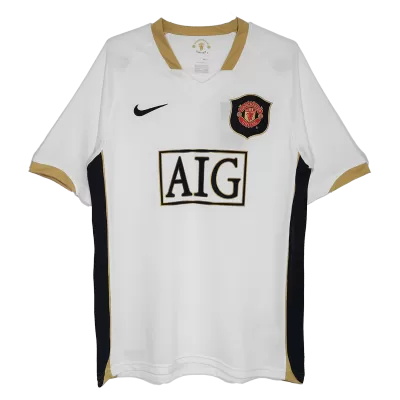 Retro 2006/07 Manchester United Away Soccer Jersey - Soccerdeal