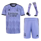 Adidas Real Madrid Away Soccer Jersey Kit(Jersey+Shorts+Socks) 2022/23 - soccerdealshop