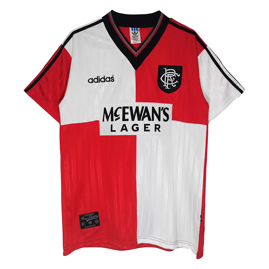 Rangers Away football shirt 1996 - 1997. Sponsored by McEwan's