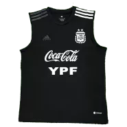 Adidas Argentina Pre-Match Vest 2022 - Black - soccerdealshop