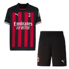 Puma AC Milan Home Soccer Jersey Kit(Jersey+Shorts) 2022/23 - soccerdealshop
