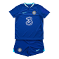 Kid's Nike Chelsea Home Soccer Jersey Kit(Jersey+Shorts) 2022/23
