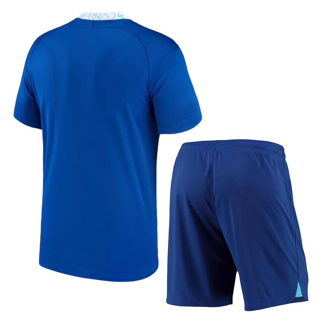 Nike Chelsea Home Soccer Jersey Kit(Jersey+Shorts) 2022/23 - soccerdealshop