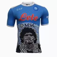 Diego Maradona Napoli Limited Edition Soccer Jersey 2021/22 - Sky Blue - soccerdealshop