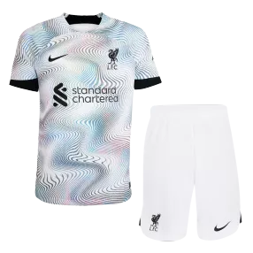 Liverpool Away Soccer Jersey Kit(Jersey+Shorts) 2022/23 - soccerdeal