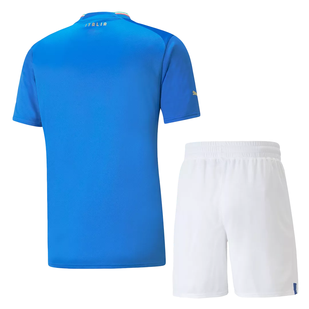 Puma Italy Home Soccer Jersey Kit(Jersey+Shorts) 2022 - soccerdealshop