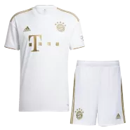 Adidas Bayern Munich Away Soccer Jersey Kit(Jersey+Shorts) 2022/23 - soccerdealshop