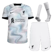 Kid's Nike Liverpool Away Soccer Jersey Kit(Jersey+Shorts+Socks) 2022/23 - soccerdealshop