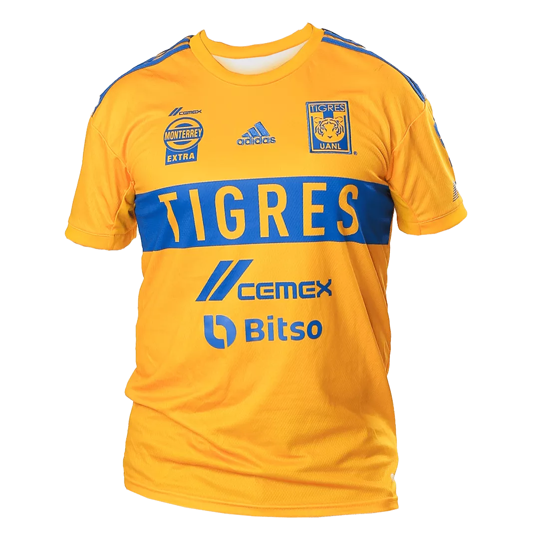 Pertenece subasta clásico Replica Adidas Tigres UANL Home Soccer Jersey 2022/23