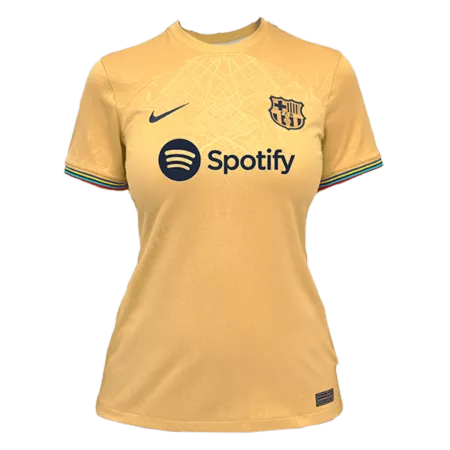 Women's Barcelona Away Soccer Jersey 2022/23 - soccerdeal