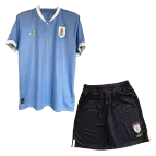 Puma Uruguay Home Soccer Jersey Kit(Jersey+Shorts) 2022 - soccerdealshop