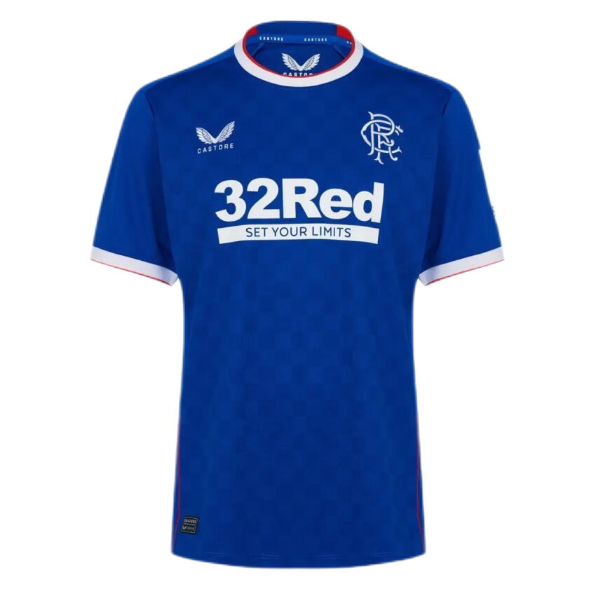 Replica Castore Glasgow Rangers Home Soccer Jersey 2022/23 - soccerdeal