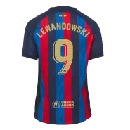 Replica Nike LEWANDOWSKI #9 Barcelona Home Soccer Jersey 2022/23 - soccerdealshop
