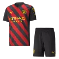 Puma Manchester City Away Soccer Jersey Kit(Jersey+Shorts) 2022/23 - soccerdealshop