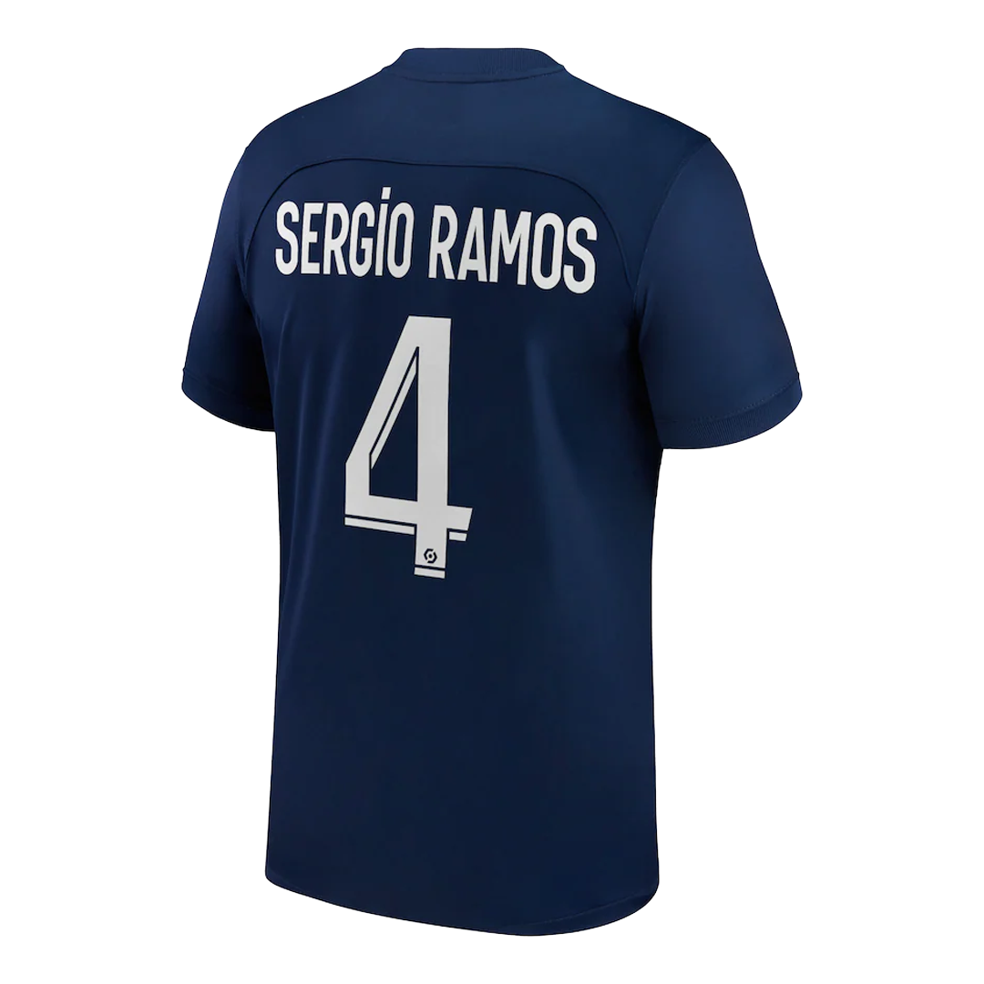 SERGIO RAMOS #4 PSG Home Soccer Jersey 2022/23 - soccerdeal