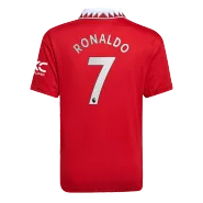 RONALDO #7 Manchester United Home Soccer Jersey 2022/23 - soccerdeal